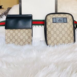 Gucci GG Supreme LOGO Canvas Belt Bag